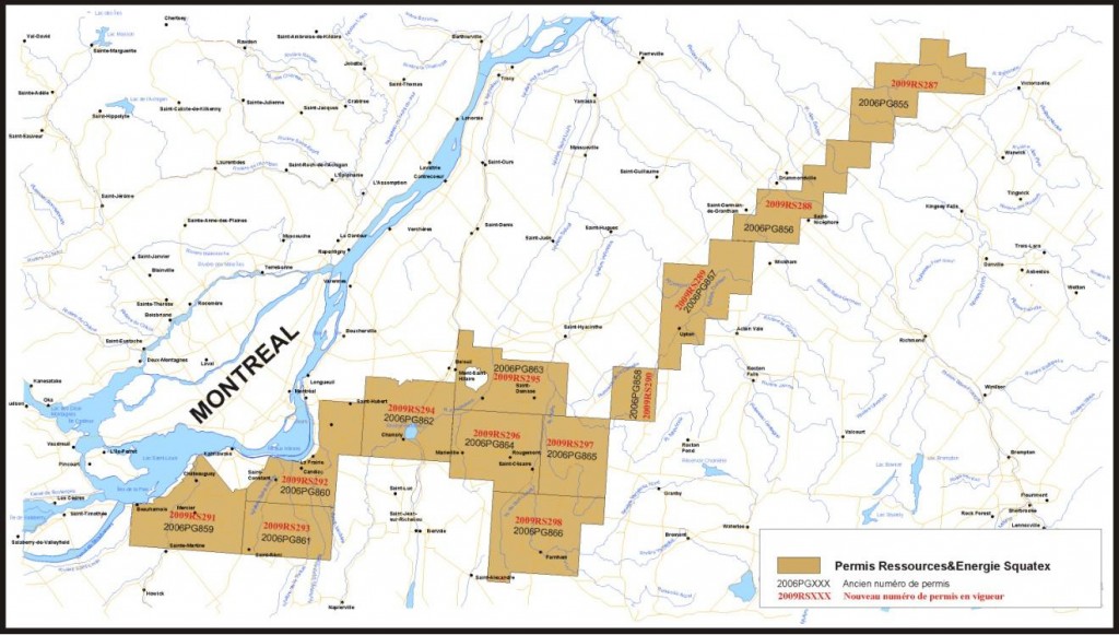 Squatex permits in effect in the Lowlands since September 2009